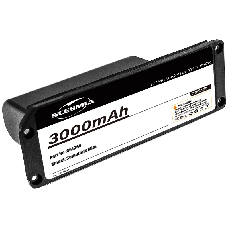 Фото Аккумулятор 22.2Wh 3000mAh для Bluetooth-колонки BOSE SoundLink Mini One Series, совместим с моделями 061384, 061385, 061386, 061834 №5