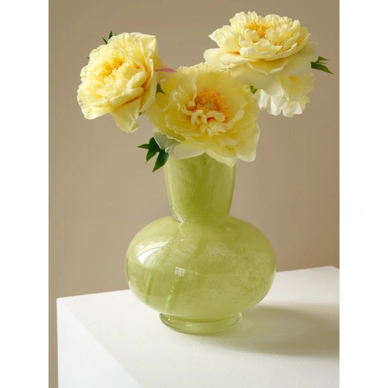 Оливково-зеленая текстура французская ретро премиум-класса глазурованная