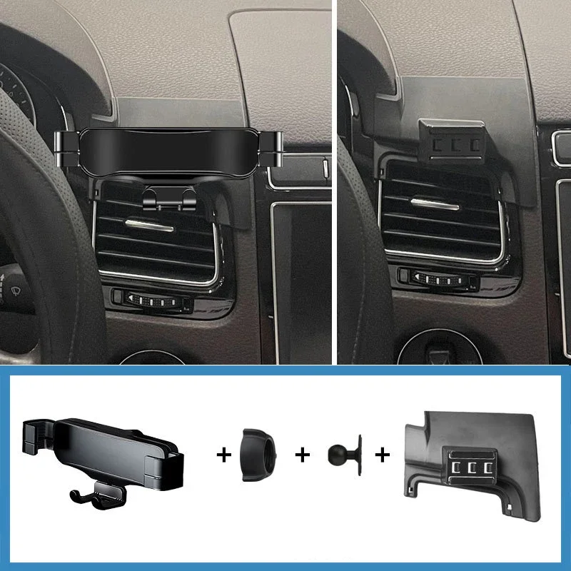 

Для Volkswagen VW Touareg 2011-2018 автомобильный Стайлинг фотодержатель крепление на вентиляционное отверстие гравитационный кронштейн Подставка модифицированные аксессуары