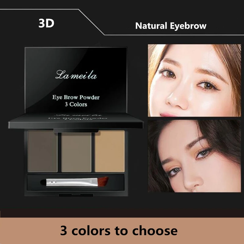 

Новинка, женская модная брендовая профессиональная пудра/тени для макияжа, пудра для бровей, тени, усилитель палитры с завершенным комплект...