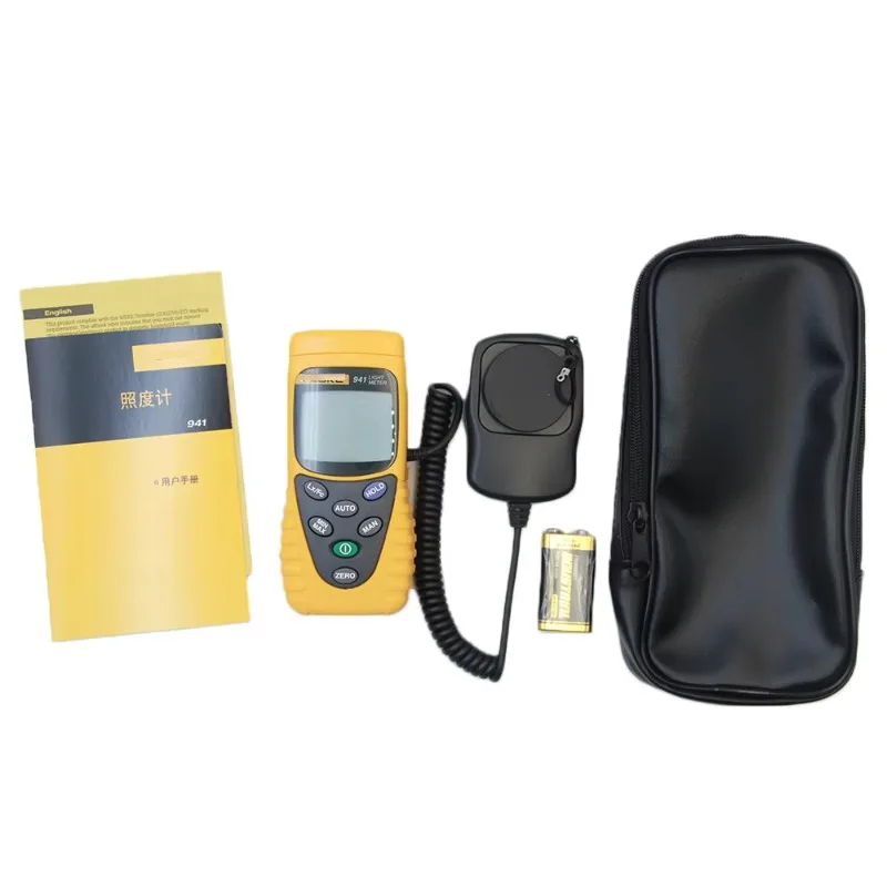 Фото Цифровой люксметр Fluke 941, измеритель освещенности, прибор для измерения освещенности, оригинальный Fluke, новый, в наличии. №1