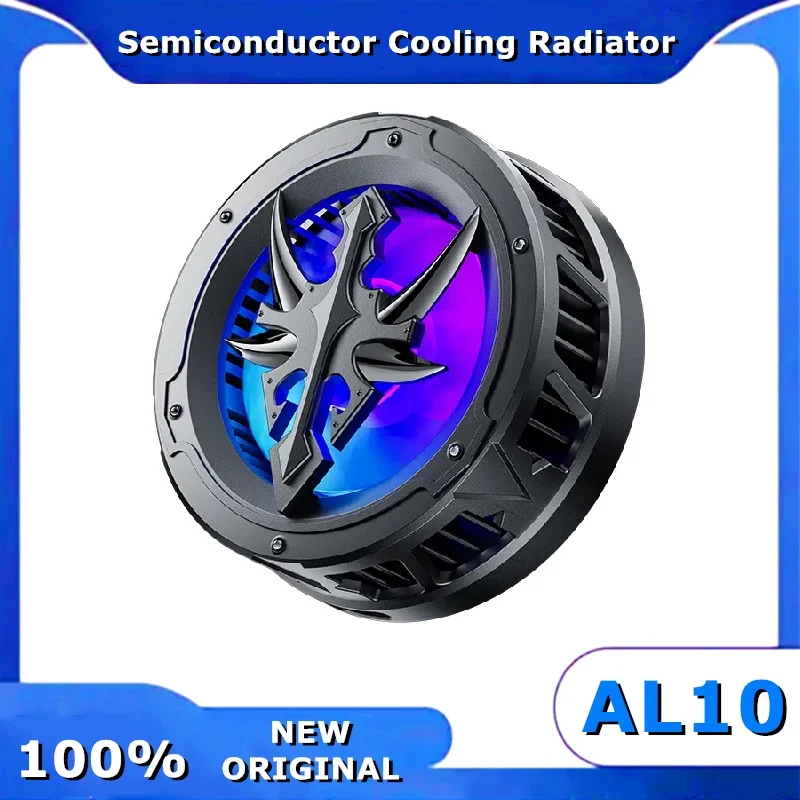 

AL10 Mobile Phone Refrigeration Radiator for PUBG Game Cooler with RGB Light for Samsung Xiaomi Huawei IPhone Gaming Accessories