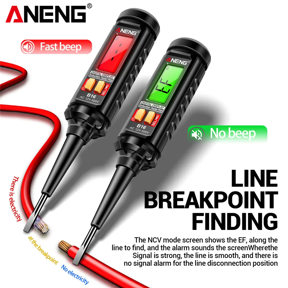 Бесконтактный датчик напряжения ANENG B16