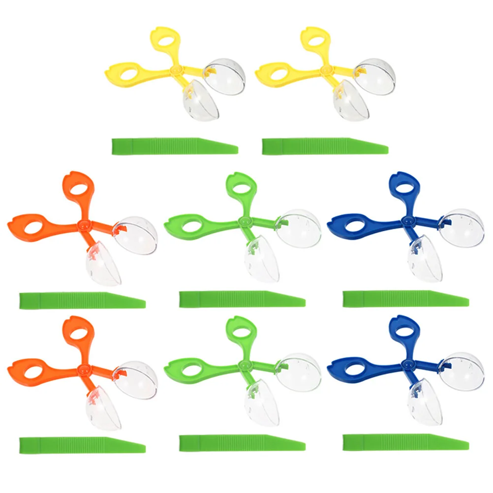 

Scissors Clip Tweezers Bug Insert Catcher Insect Catching Scoopers Gatherer Exploring Kit