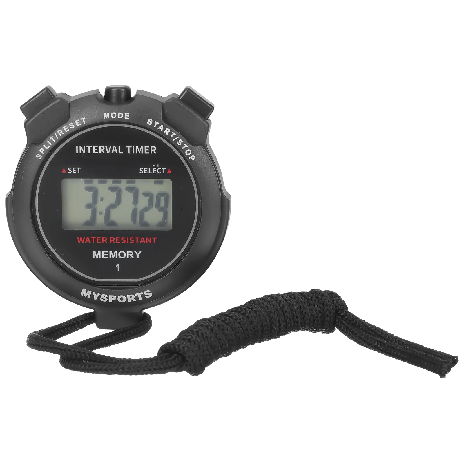 

Waterproof Chronograph Digital Timer Referees Sports Stopwatch LCD Teacher Electronic Multi-Function Handheld