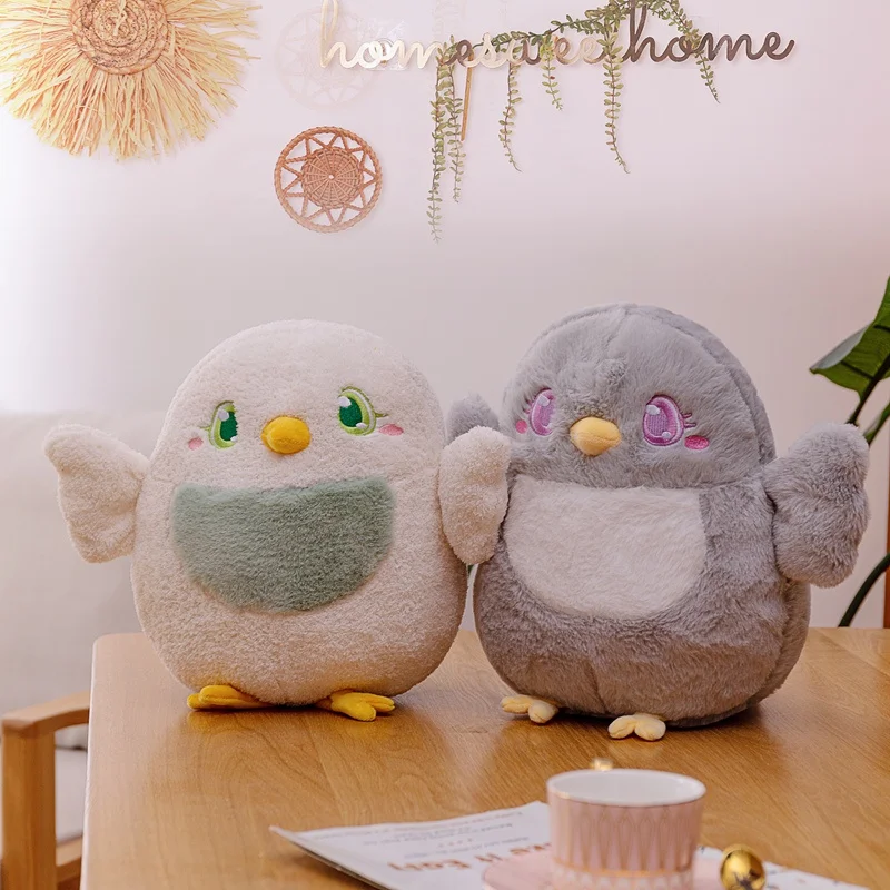 

40cm Kawaii Animal Tit Bird Plush Toy Pillow Girl Doll Cute Baby Girlfriend Birthday Holiday Gift Creative Decoration Ornament