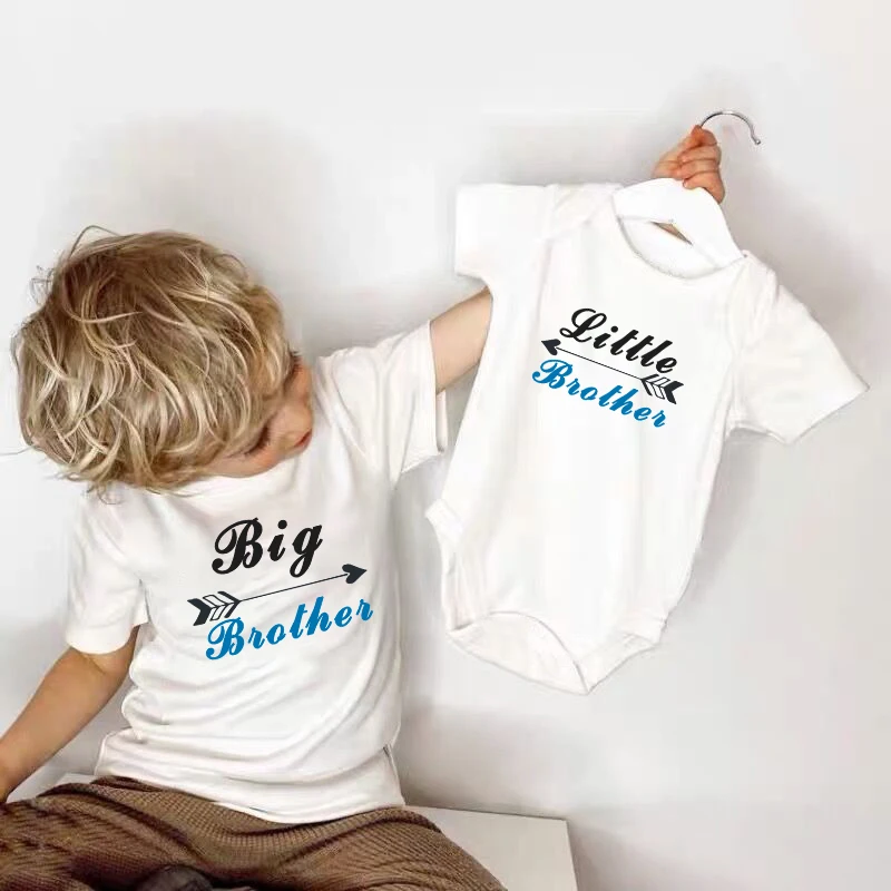

Big Brother Little Sister T Shirt Sibling Matching Outfits Sisters Matching Clothes Big Sis Bro Lil Sis Bro Tshirt Baby Body