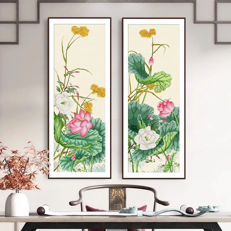 

Набор для вышивки крестиком 11CT, летняя незаконченная вышивка «сделай сам»