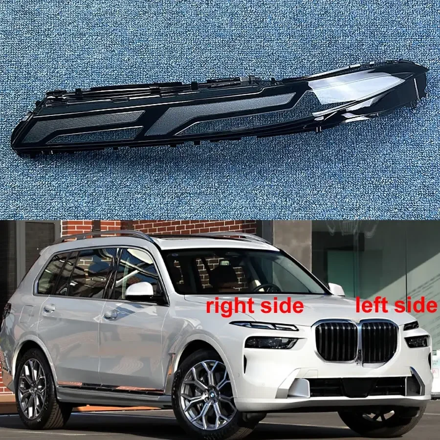 

Для BMW X7 2023, крышка дневных ходовых огней, корпус фары, замена оригинального абажура из плексигласа