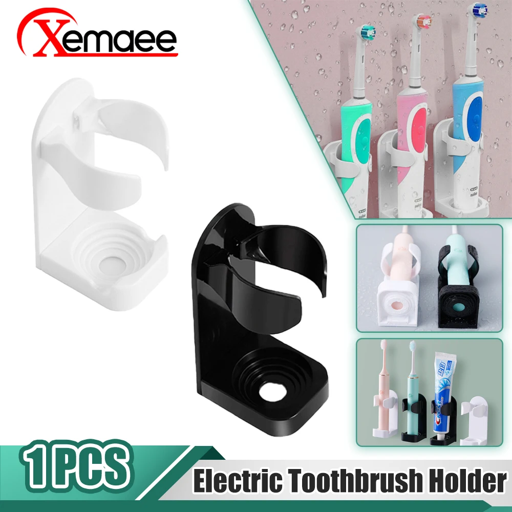 

Electric Toothbrush Rack Wall Mounted Sitting and Standing Dual-use Organizer Toothbrush Storage Bracket Bathroom Base Bracket