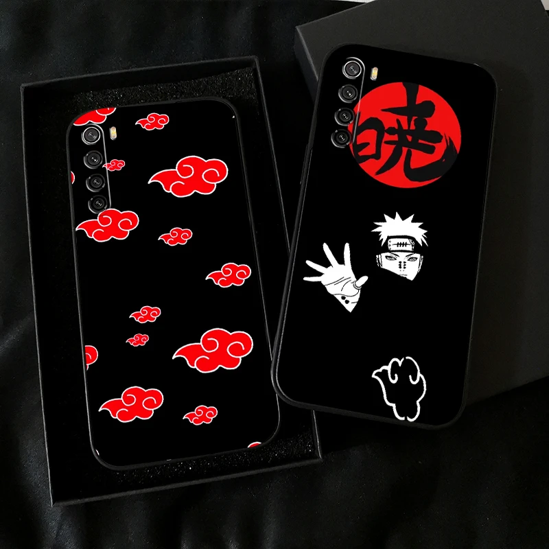 

Naruto Akatsuki Uchiha Itachi Phone Case For Xiaomi Redmi Note 8T 8 Pro For Redmi 8 8A Case Soft Back Funda Silicone Cover TPU