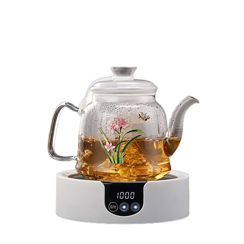 

Chaleira Eletrica Health Caydanlik Czajnik Kettle Stove Cooker Pot with Warmer Set Small Heater on Desk Maker Electric Teapot