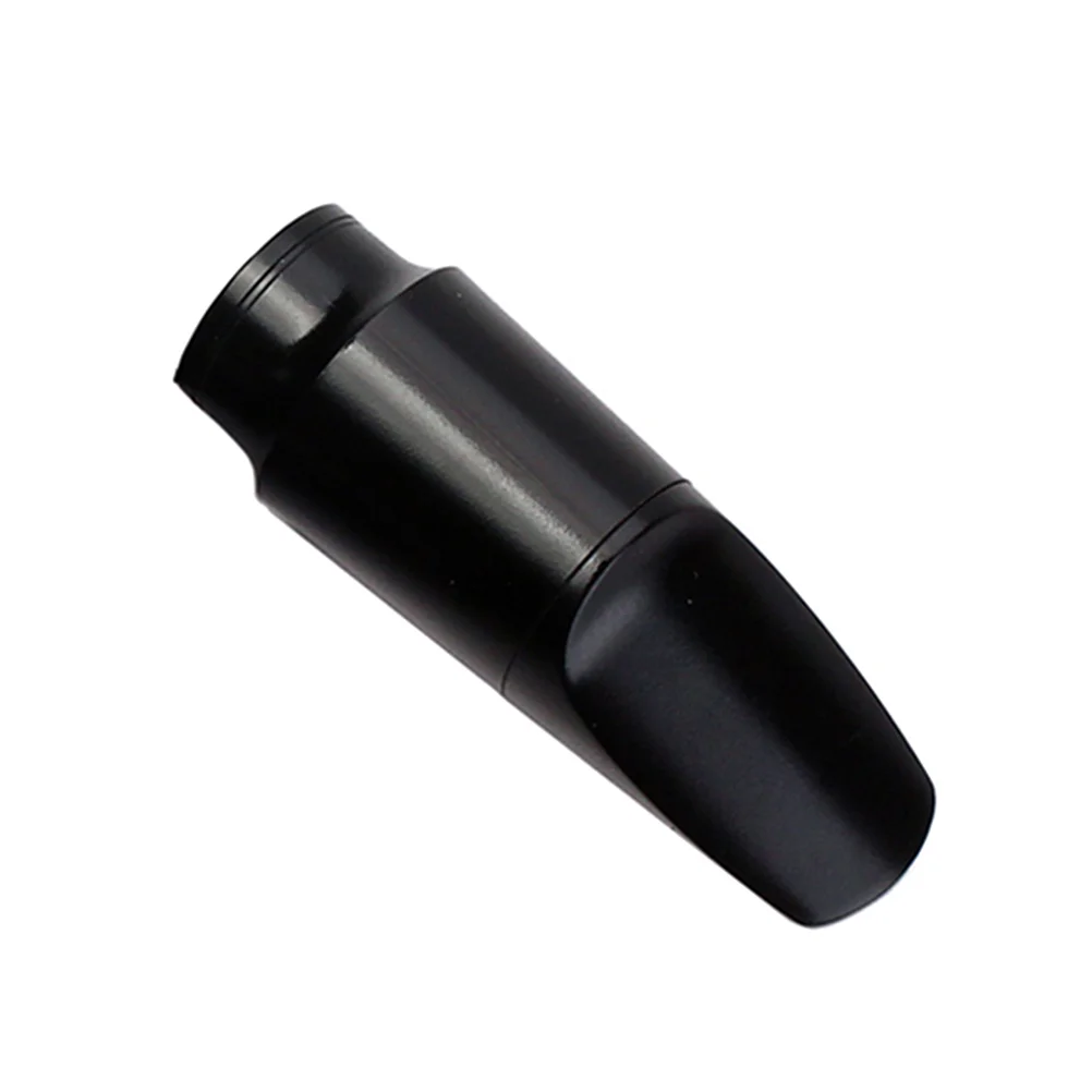 Plastic Saxophone Mouthpiece for Soprano Music Instrument Accessories (Black)