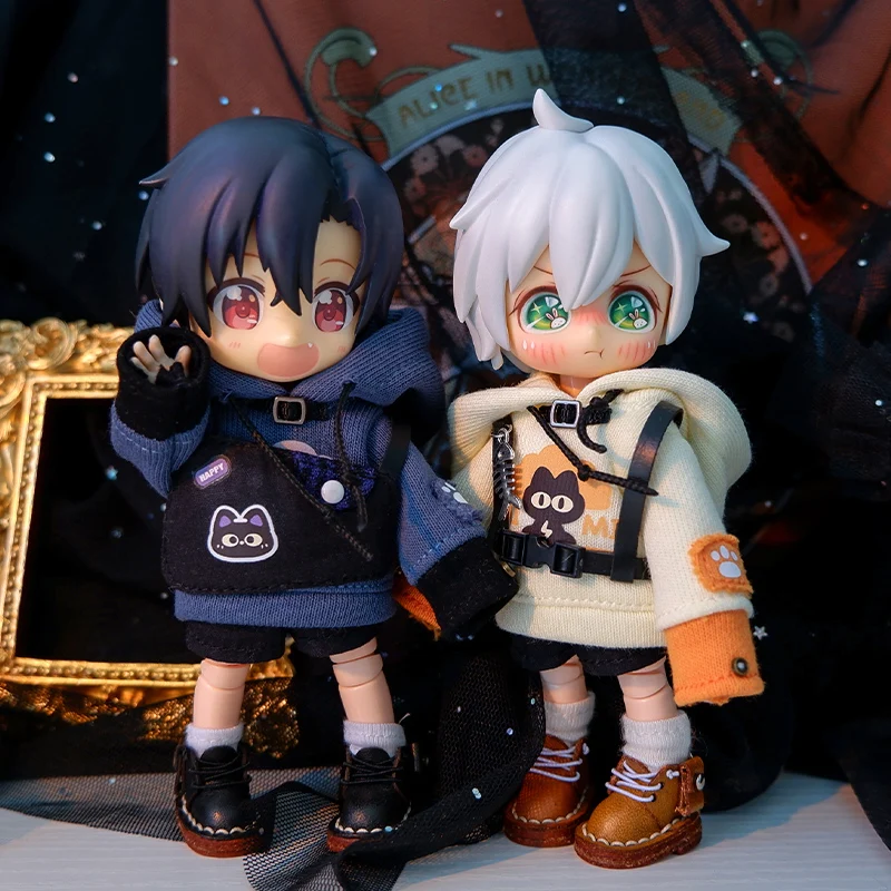 Одежда OB11 комплект с милыми молниями и шортами на Хэллоуин для Molly 1/12bjd GSC Body YMY P9