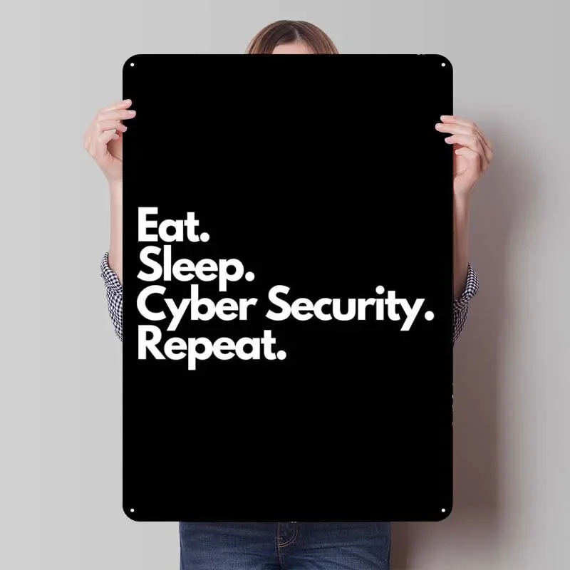 Забавный постер в стиле Интернет-безопасности украшение для игровой комнаты