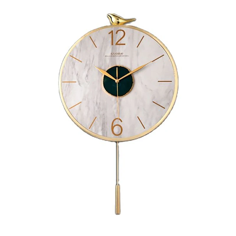 

Искусственная древесина, агат, камень, Скандинавская большая фотостена, домашний декор, бесшумные часы, украшение для гостиной, подарок