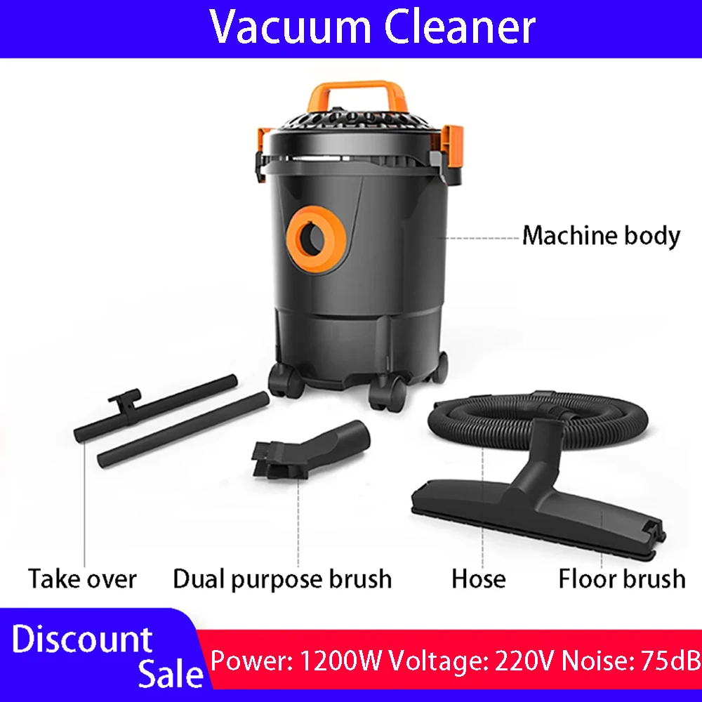 

Multifunctional Vacuum Cleaner Which Can Be used For Water Absorption Vacuuming Blowing Household Cleaning Sewage Cleaning Etc