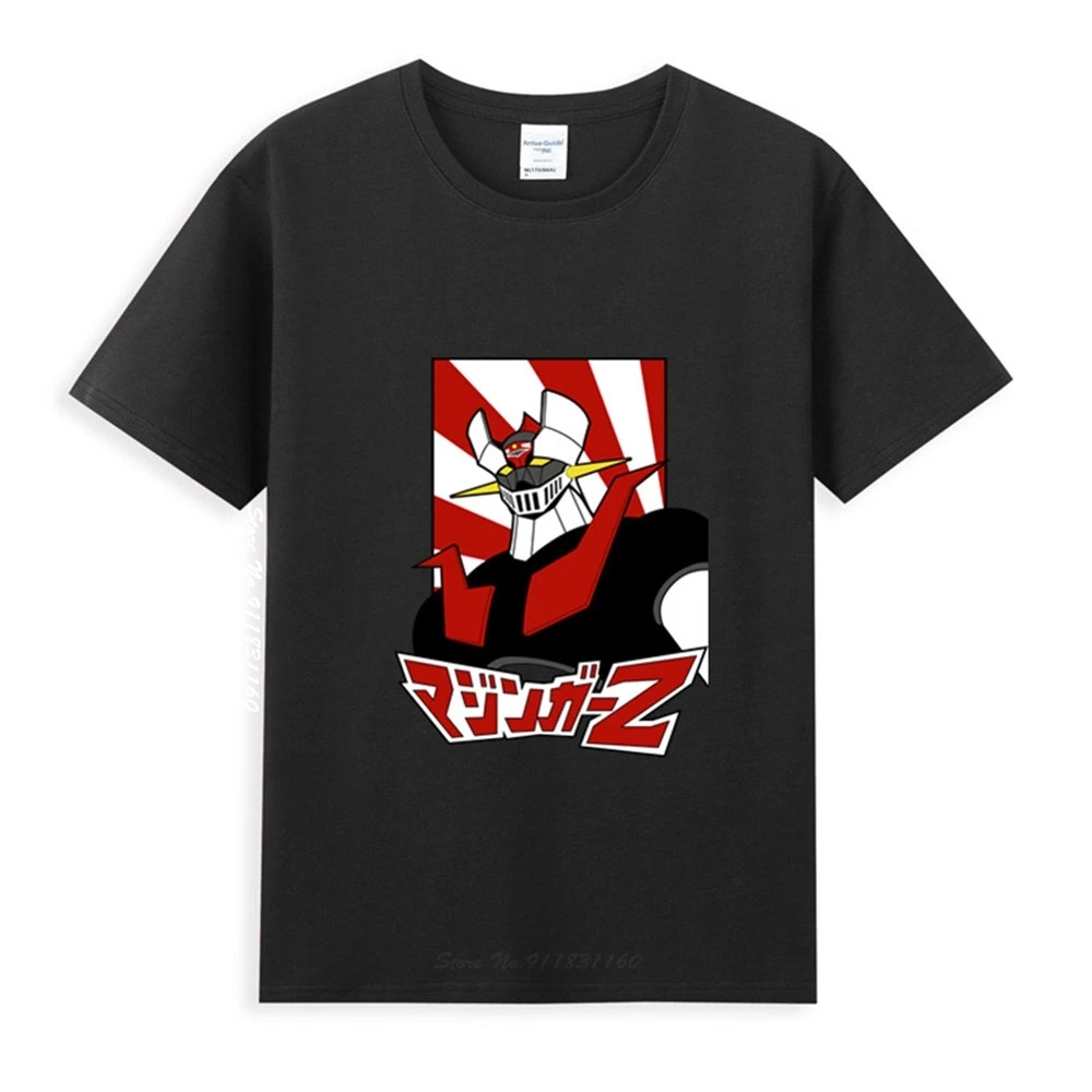 

Vintage Mazinger Z Loge T-Shirt Newest Summer Men's Short Sleeve Popular Tees Shirt Tops Unisex