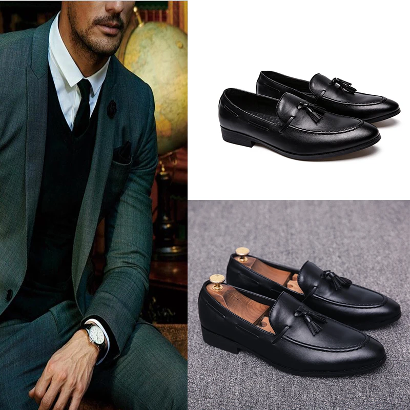 

Casual loafers boat shoes Loafers Daily shoes Tassel Loafers shoes Casual shoes Slip-on shoes casual leather shoes