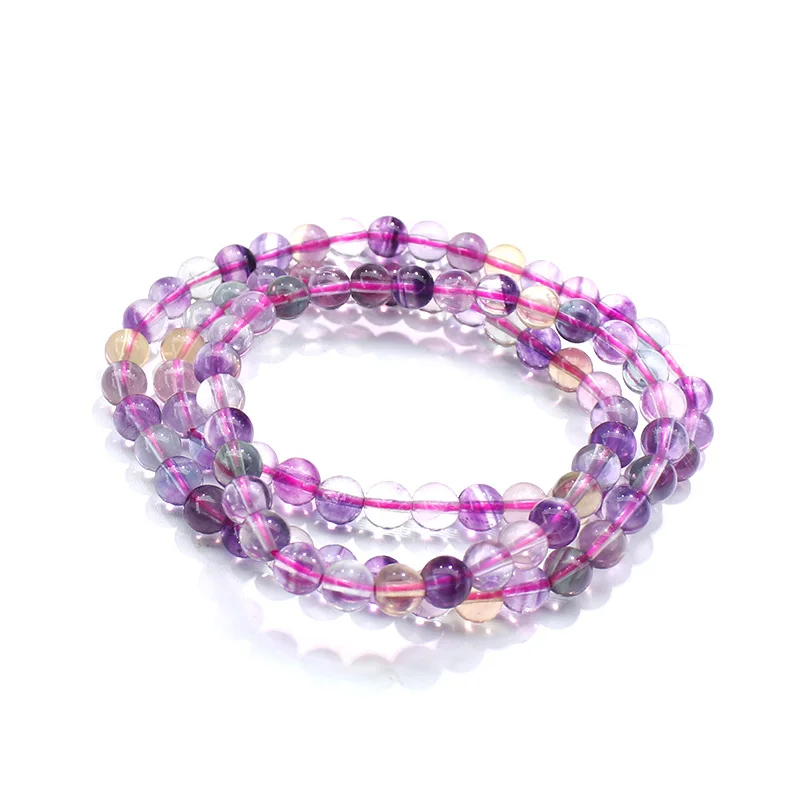 

Бусины в виде радуги, 1 нить, 6 - 7 мм