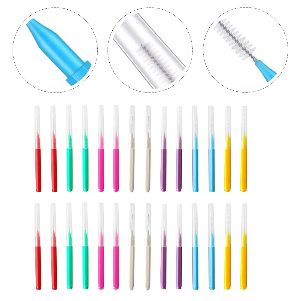 

I-shaped Interdental Brush Cleaner Tooth Cleaning Oral Care Supplies Mini