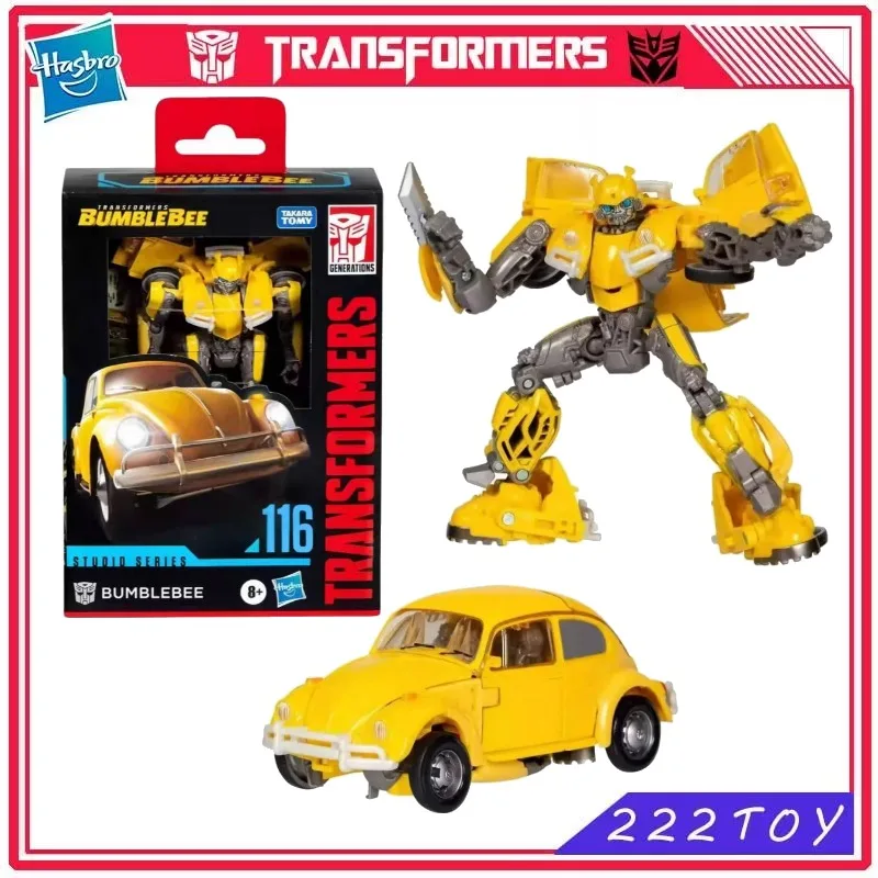 Фото Новые фигурки Hasbro Transformers Studio Series SS-116 Class D Bumblebee, аниме-модели, коллекционные игрушки-роботы, подарки для хобби №2