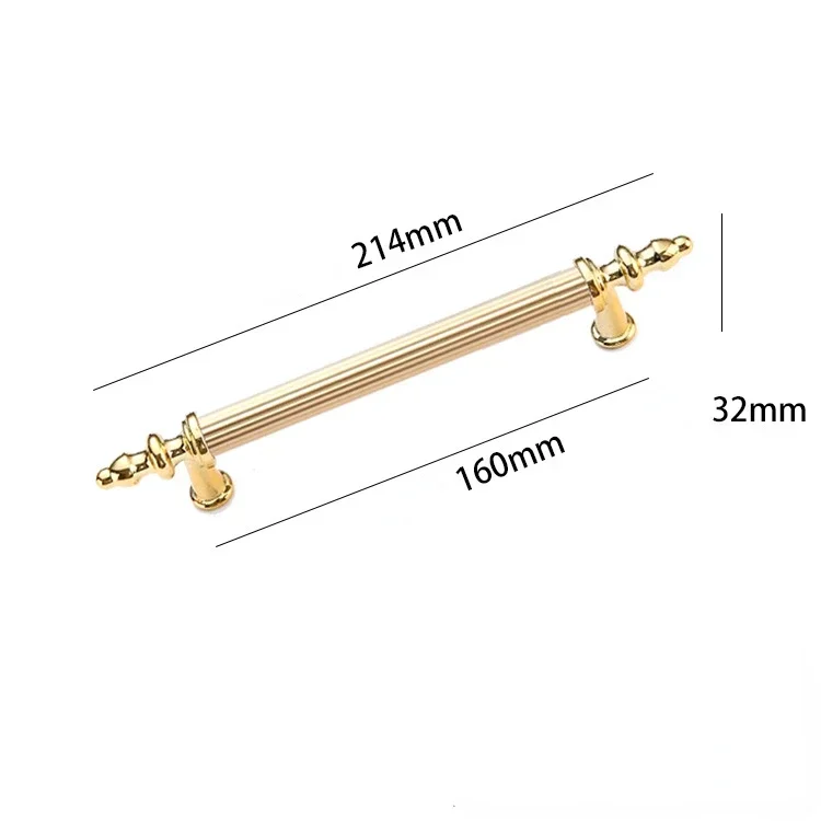 

Алюминиевые ручки для шкафов Black Gold