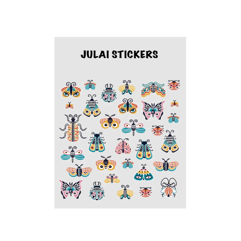 

Sticker Sheet - Eyes On Wings / Bullet Journal Stickers, Planner Stickers, Scrapbook Stickers, Eyes On Wings Stickers