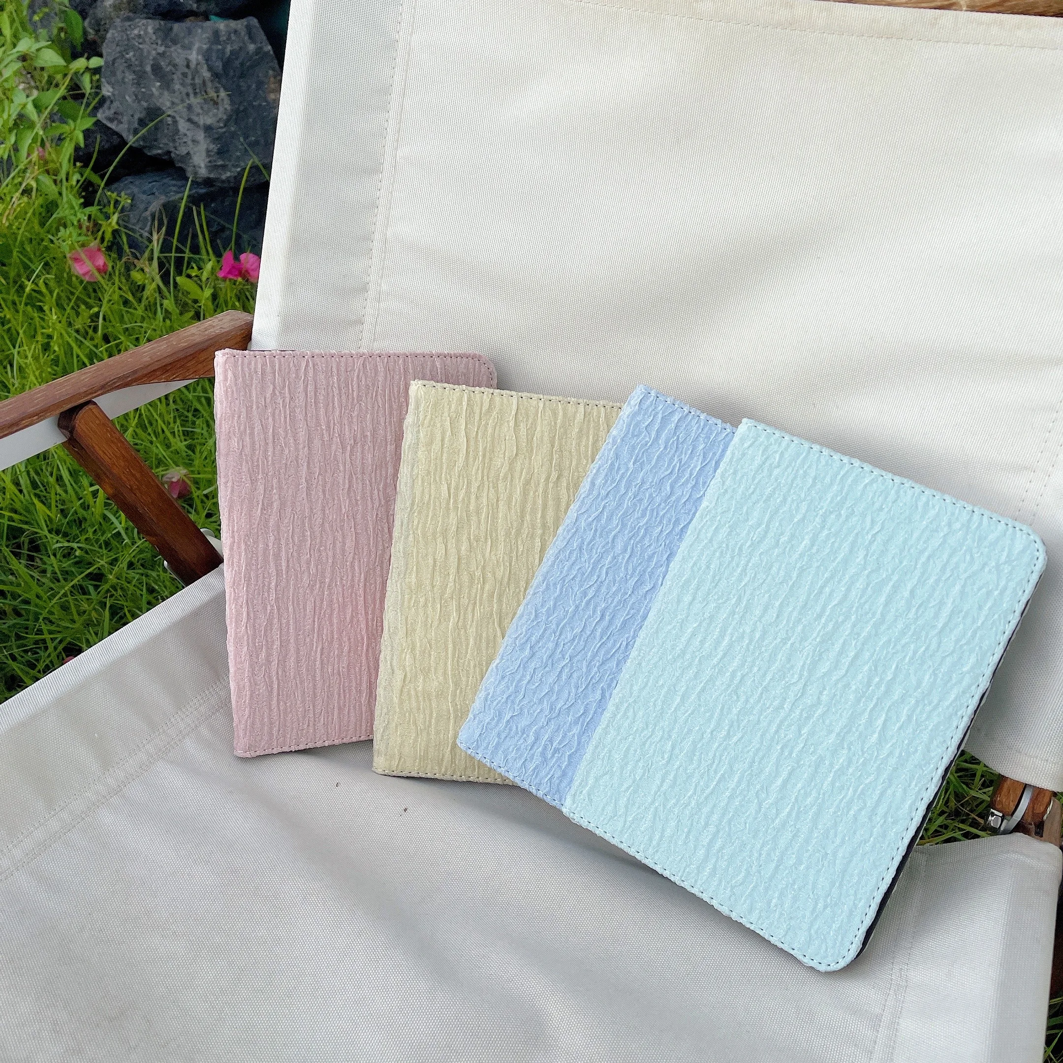 

Korea Cute Candy Color Case For iPad 10.2/9.7/10.5/Pro 11 inch 2021 mini 6 Air 5/4 PU Leather Stand Cover
