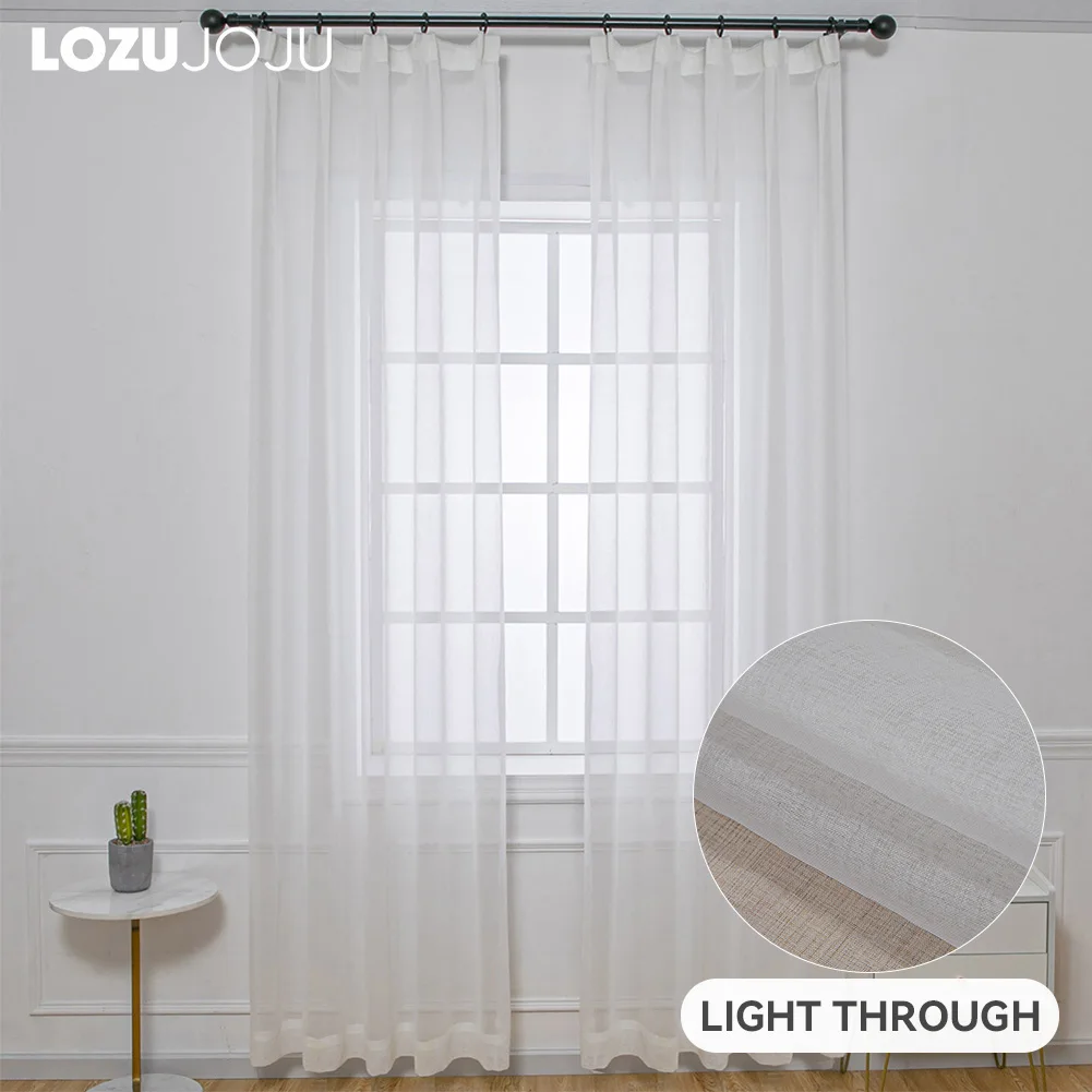 Дешевые серые тюлевые занавески прозрачные льняные s для гостиной спальни кухни