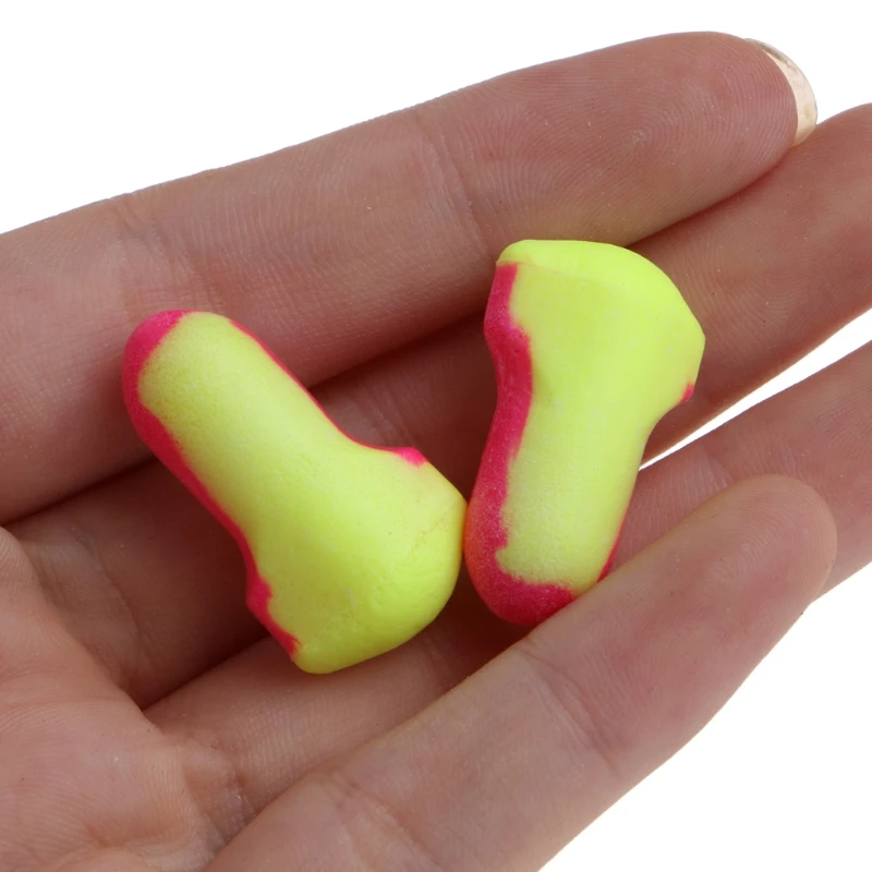 

10 Pairs Disposable Soft Foam Earplugs Snore-Proof Sleep Ear Protector No Cords 67JD
