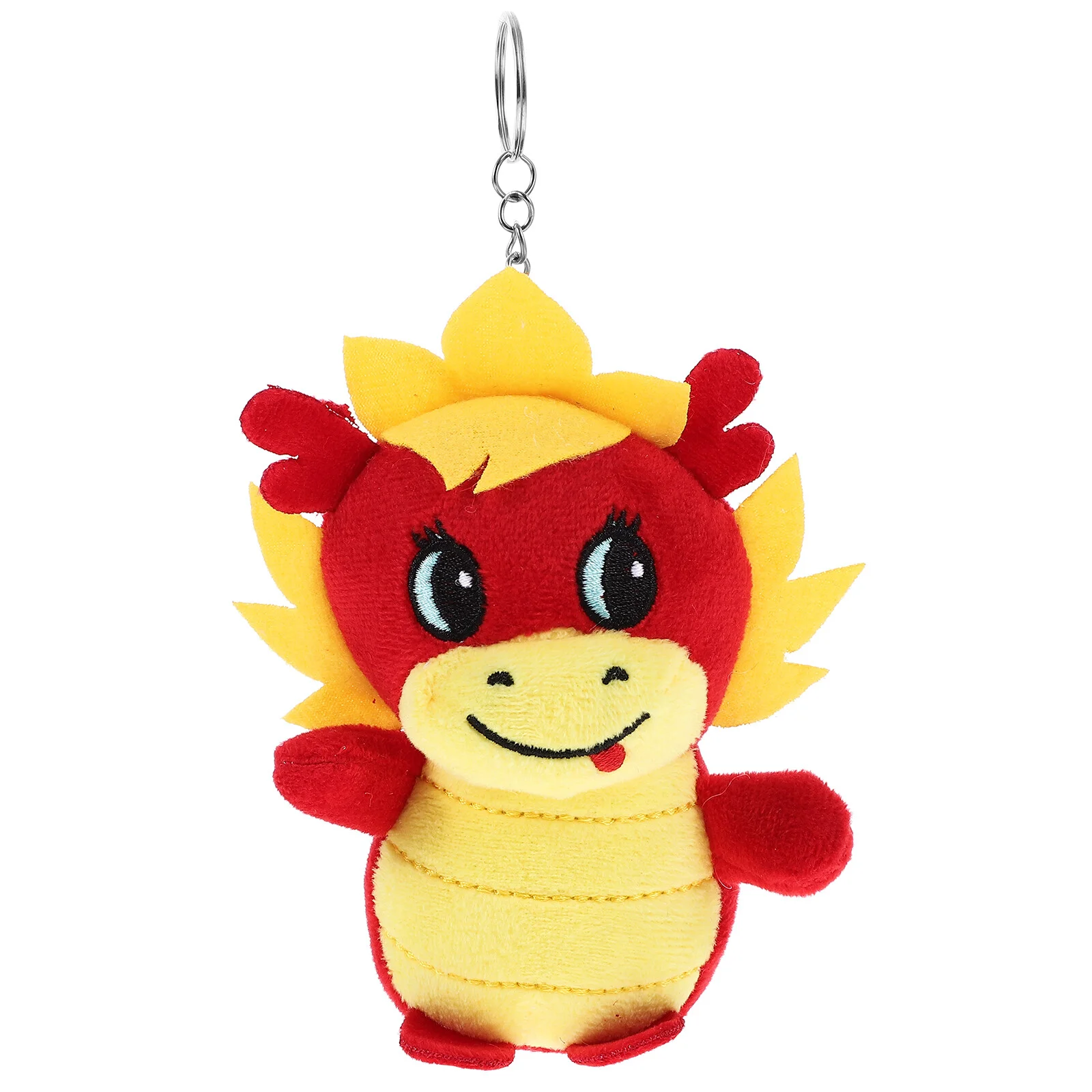

Key Rings China Bag Hanging Ornaments Decorative Pendant Decorations Bags Dragon Pendants Plush Lovely