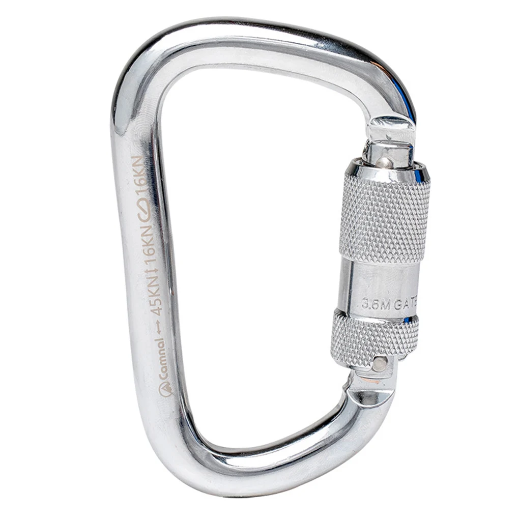 

Climbing Carabiner Convenient Safety Lock Accessory Sturdy Safe Locking Accessory Quickdraw Tool Rope Clip for Protection