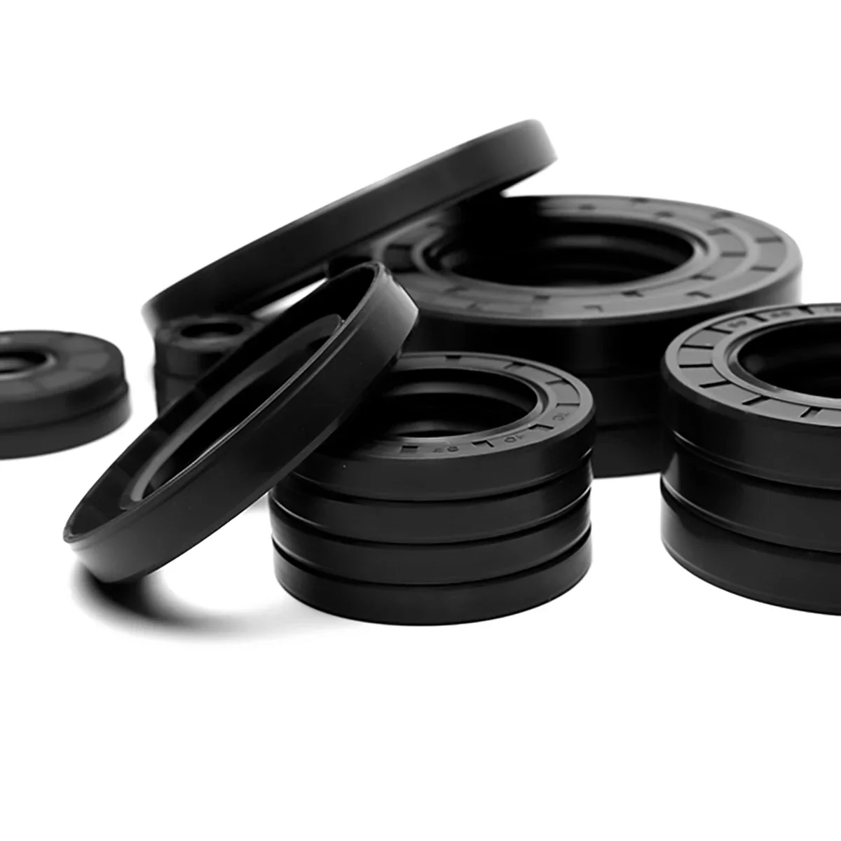 Внутренний диаметр 130-145 мм черное NBR TC/FB/TG4 каркасный масляный уплотнитель OD 140-250