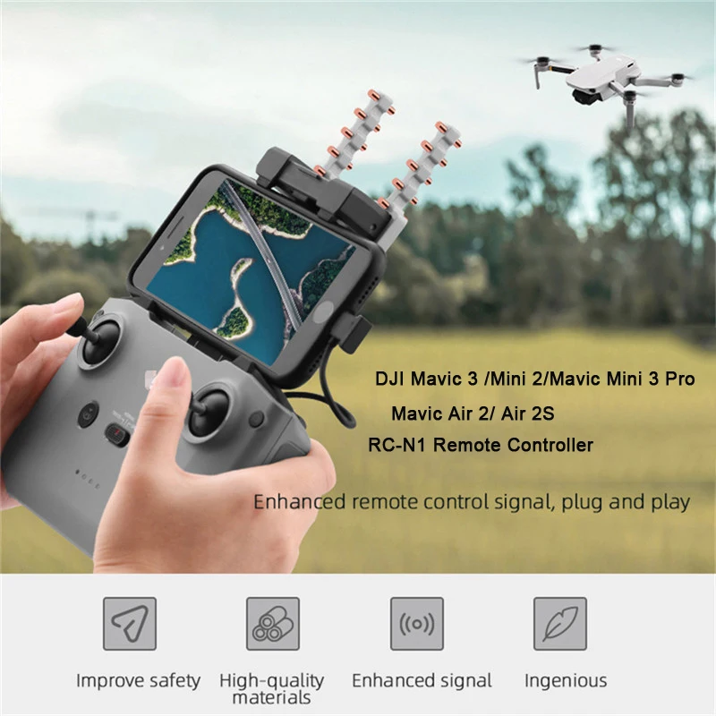 

for DJI Mavic 3 / Air 2 / 2s / Mini 2 / Mini 3 Pro 5.8GHz Yagi Antenna Drone Remote Extended Distance Signal Range Booster