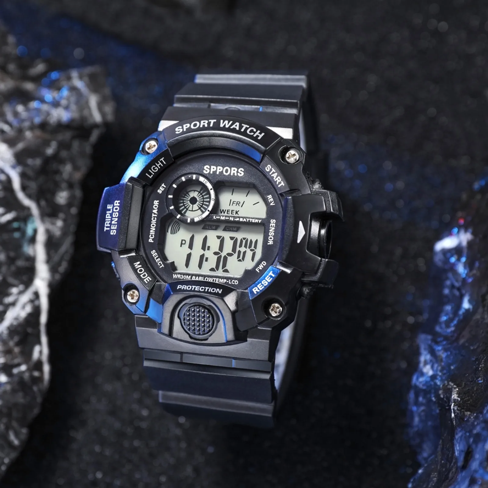 

Men's Watch Sport Kids Watches Digital Led Silicone Strap 30M Waterproof Wrist Watch Fashion Men Women Unisex Clock Montre Femme