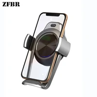 15w infrared sensor induction wireless fast charge for iphone samsung xiaomi gearbox motor car mobile holder ambient light mount