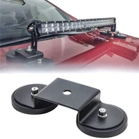 2pcs powerful strong magnetic base mounting bracket led work light bar holder for offroad suv atv utb truck 2 6 inches 66 mm