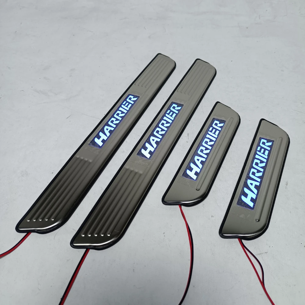 Подходит для Toyota Harrier XU60 светодиодный светильник на пороги накладка порог