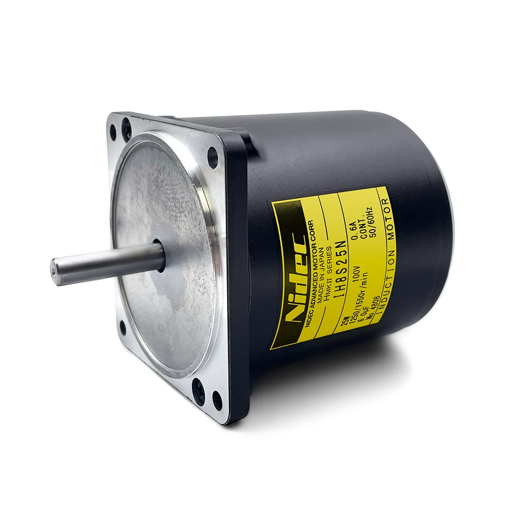 Простой в использовании 25 Вт индукционный двигатель Mo прямой вал IH8S25N Nidec Servo 0 6 А