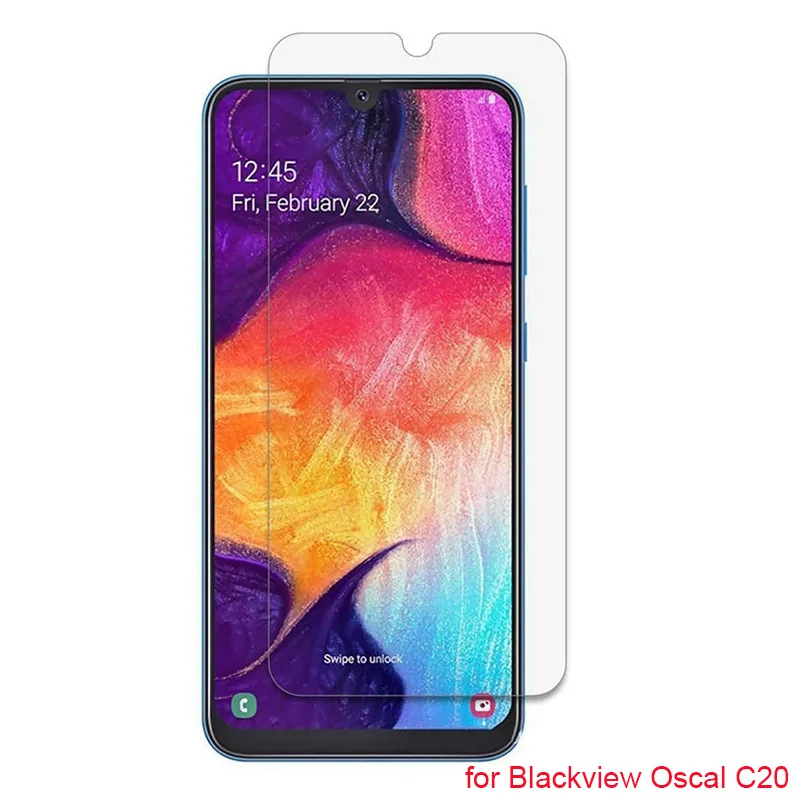 

For Blackview Oscal C20 C60 Tempered Glass on The Screen Protector for Blackview OscalC20 C60 Clear 9H Protective Front Glass