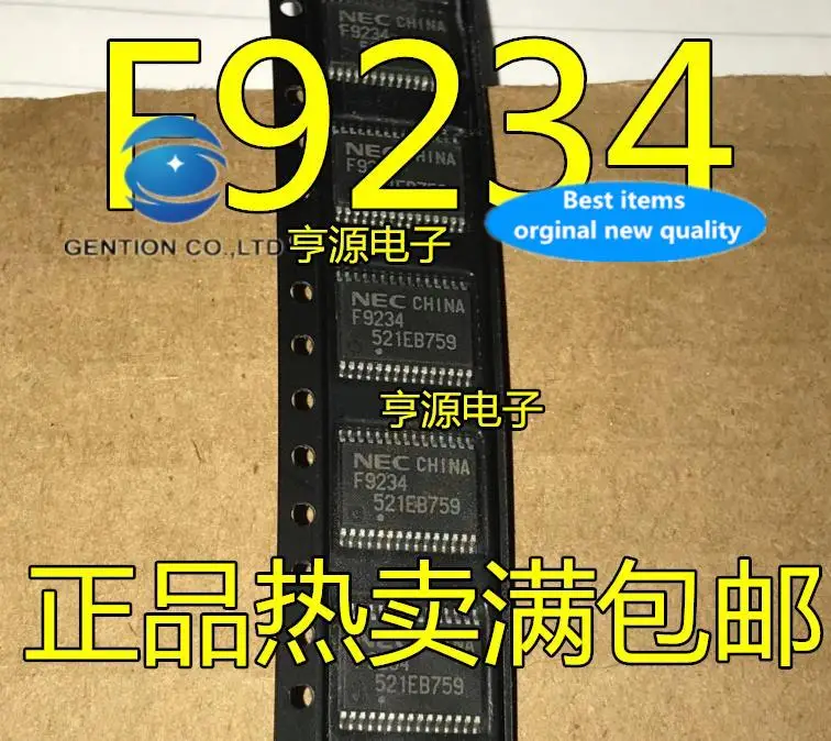 10 шт. 100% оригинальные новые модели F9234 F9234T F9234B UPD78F9234 SMD TSSOP30