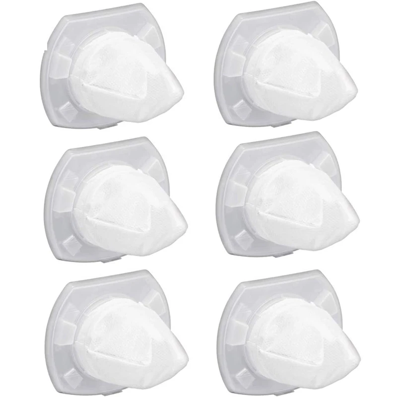 

6 Pack Replacement Filter For Power Tools VF110 Dustbuster Cordless Vacuum CHV1410L CHV9610 CHV1210 Ect