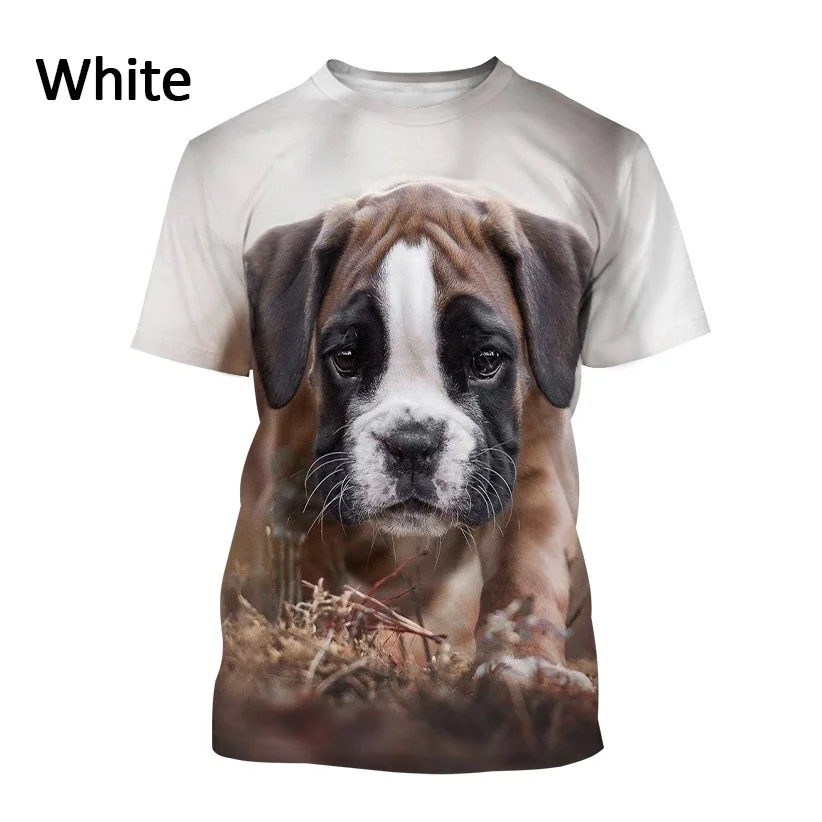 Повседневные футболки с короткими рукавами унисекс 3D Мужские боксерские