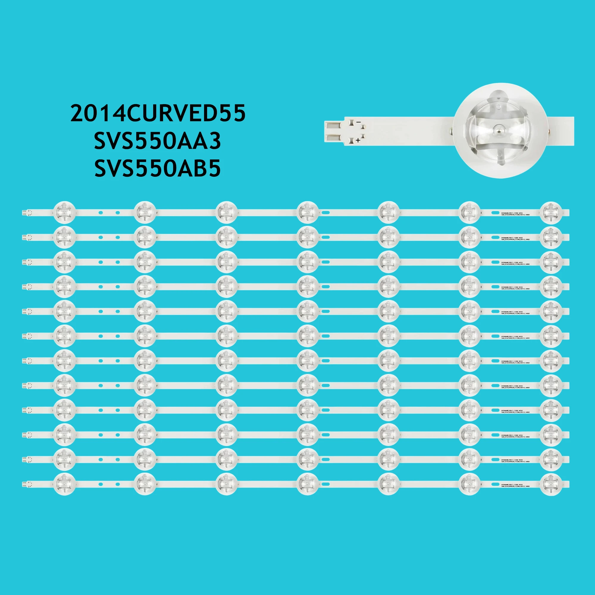 Светодиодная подсветка для телевизоров 2014CURVED55 SVS550AA3 SVS550AB5 для L55H9600A-CUD TX-55CRW434 TX-55CRW454 TX-55CR430B LED55XT810X3DU (art.: 3920dc25629ae) - 3920dc25629ae