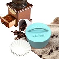 coffee filter storage container silicone coffee filter storage container with lid coffee filter holders for storing papers tea