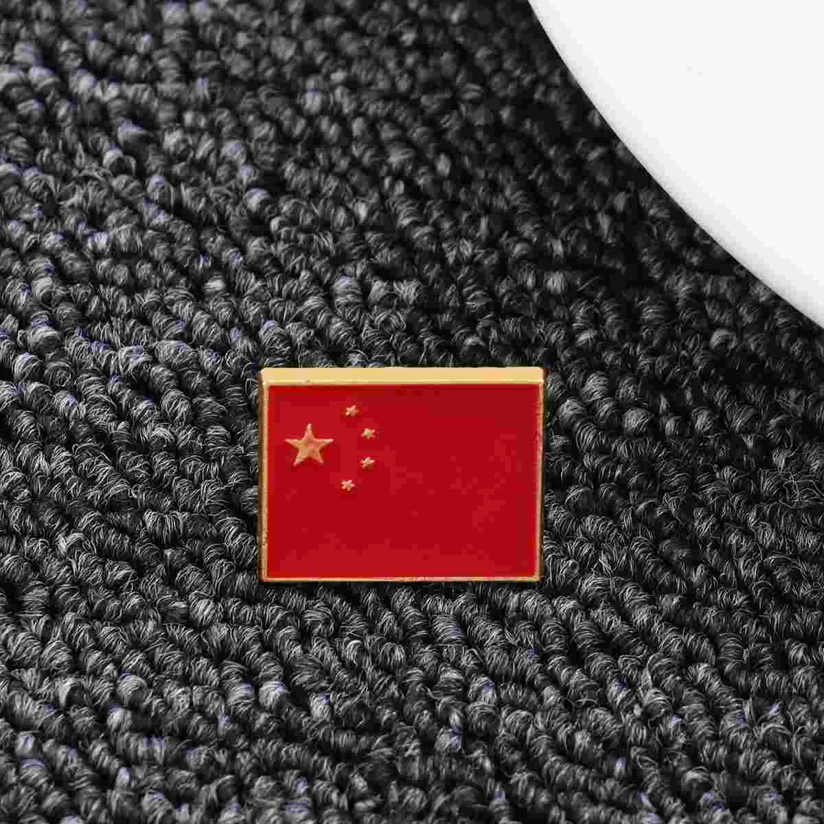 

National Flag Lapel Patriotic American Flag Chinese Flag Various Flag Jewelrr for Men