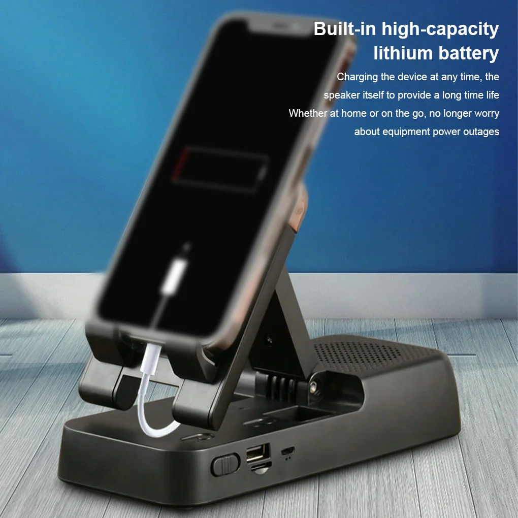 With Wireless Bluetooth Speaker For Iphone 12 13 Smartphone 