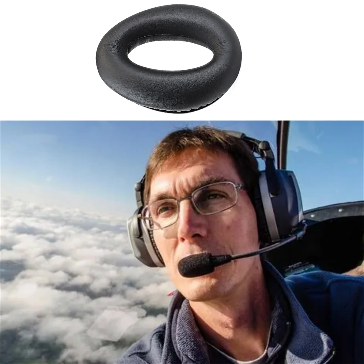 

Отлично! Для Lightspeed Zulu/Sierra/ير Pfx Aviation Aviation Pilot Многофункциональные удобные наушники, 1 шт.