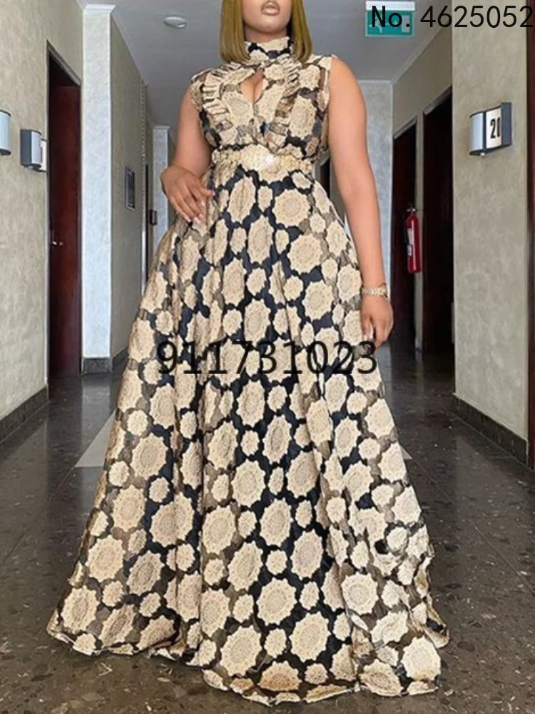 Африканские платья для женщин лето 2021 африканские женские с принтом из